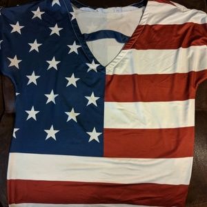 American flag shirt